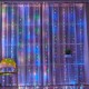 Гирлянда штора от сети (2,5х1,5 м) 240 LED прозрачный шнур, Разноцветная