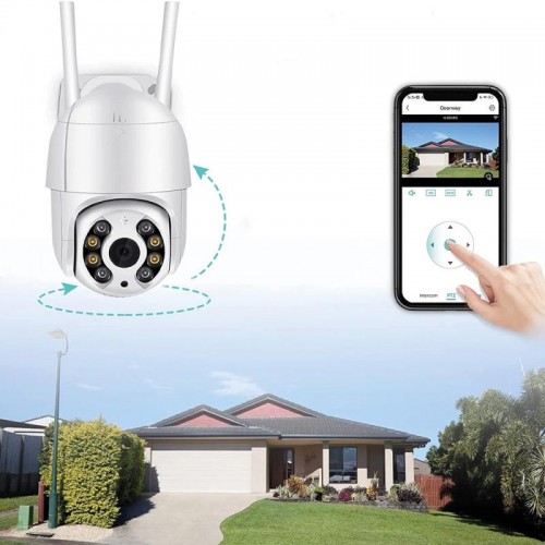 Уличная Wi-Fi камера видеонаблюдения, от сети, A8