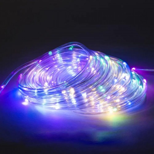 Гирлянда Дюралайт от сети, 10м, ROPE-LIGHT G-38, Разноцветная