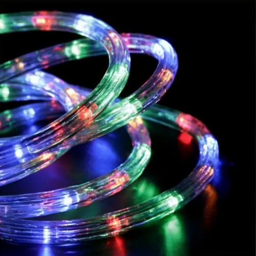 Гирлянда Дюралайт от сети, 10м, ROPE-LIGHT G-38, Разноцветная