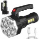 Фонарь аккумуляторный ручной, 4 режима, с USB зарядкой, BL-913