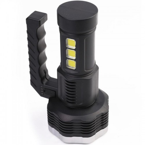 Фонарь аккумуляторный ручной, 4 режима, с USB зарядкой, BL-913