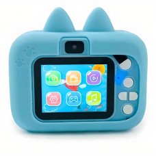 Дитяча цифрова камера 40MP, X900 Cat, USB, синя