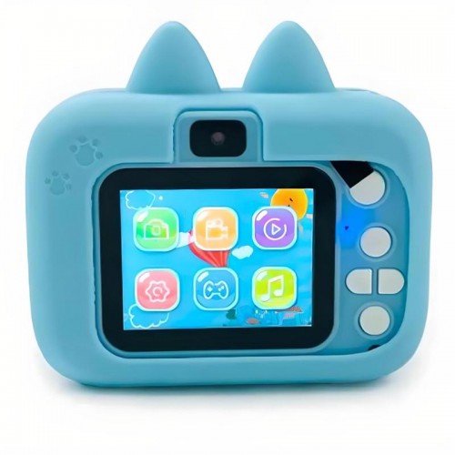 Дитяча цифрова камера 40MP, X900 Cat, USB, синя