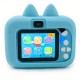 Дитяча цифрова камера 40MP, X900 Cat, USB, синя