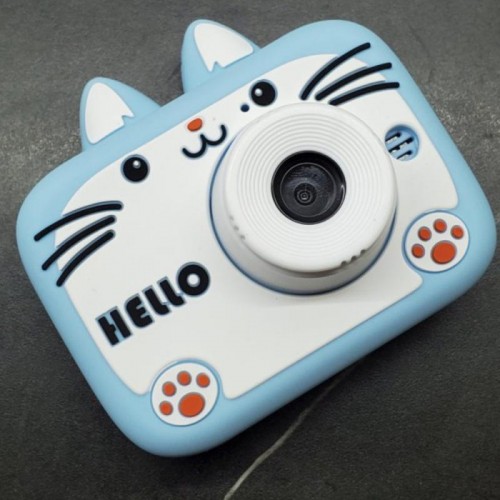 Дитяча цифрова камера 40MP, X900 Cat, USB, синя