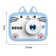 Дитяча цифрова камера 40MP, X900 Cat, USB, синя
