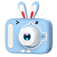 Дитячий цифровий фотоапарат 20МП, від USB, X900 Rabbit, Блакитний