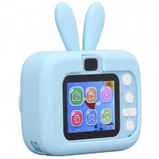 Дитячий цифровий фотоапарат 20МП, від USB, X900 Rabbit, Блакитний