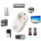 Розумна розетка 10А з керуванням з телефону WI FI socket