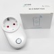 Розумна розетка 10А з керуванням з телефону WI FI socket
