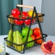 Кошик для фруктів 2 яруси, 32х30х18см, Vegetable and fruit storage rack