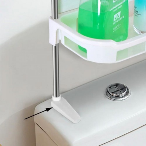 Полиця стелаж у ванну 3 яруси, 88х30х14, 5см Portable Toilet And Bathroom Storage Rack