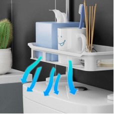 Полиця стелаж у ванну 3 яруси, 88х30х14, 5см Portable Toilet And Bathroom Storage Rack