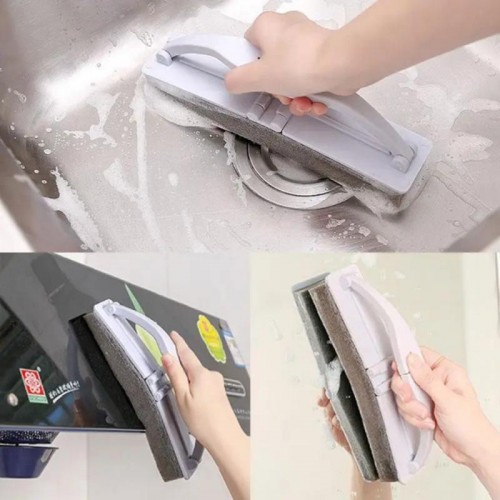Складна губка, що чистить, з ручкою WASHER AND534, Колір Рандом