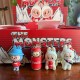 1шт Брелок игрушка Лабубу Coca-Cola, Дизайн рандом