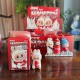 1шт Брелок игрушка Лабубу Coca-Cola, Дизайн рандом