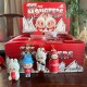 1шт Брелок игрушка Лабубу Coca-Cola, Дизайн рандом