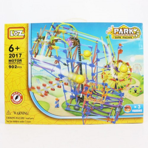 Электромеханический конструктор 902 детали, LoZ Amusement Park Game Machine Электромеханический конструктор 902 детали, LoZ Amusement Park Game Machine