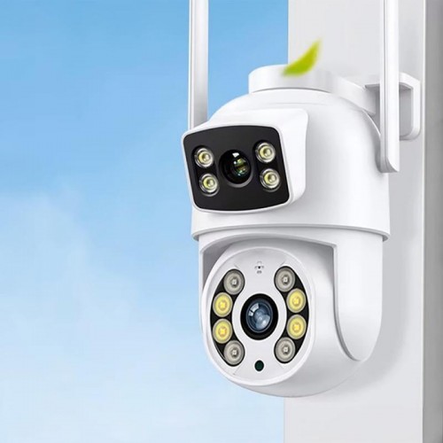 Wi-Fi камера відеоспостереження, 4Mp (2 * 2Mp) Wi-Fi камера відеоспостереження, 4Mp (2 * 2Mp)
