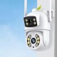 Wi-Fi камера відеоспостереження, 4Mp (2 * 2Mp)
