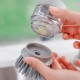 Щітка для миття посуду з дозатором + підставка, 100мл, Сірий / Щітка для посуду / Скребок для посуду