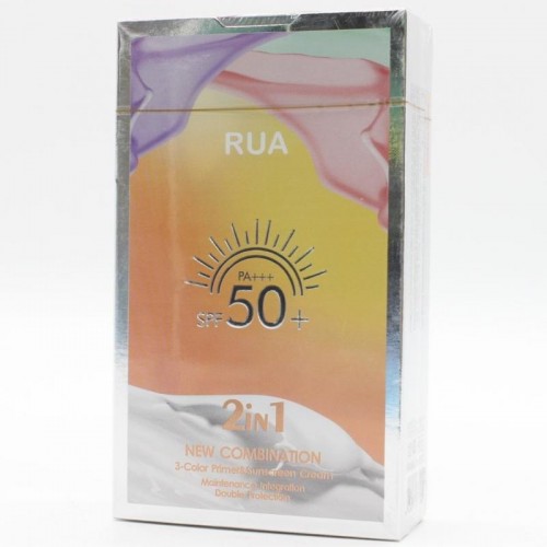 Набор 2в1 База под макияж + праймер для лица, RUA SPF 50 Набор 2в1 База под макияж + праймер для лица, RUA SPF 50