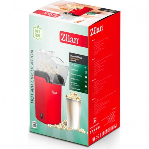 Апарат для приготування попкрону 1200Вт, Zilan ZLN8046 Апарат для приготування попкрону 1200Вт, Zilan ZLN8046