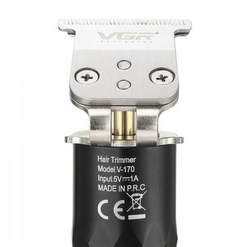 Машинка для стрижки з тримером та 4 насадками від USB, VGR V-170 Машинка для стрижки з тримером та 4 насадками від USB, VGR V-170