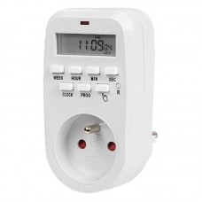 Розетка з таймером (16A, 3000W, 230V) Sinotimer TM518