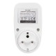 Розетка з таймером (16A, 3000W, 230V) Sinotimer TM518