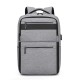 Рюкзак для ноутбука з USB, 16, 42x28x16 см, BAG BG-40, Сірий