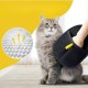 Двостороння рукавичка для вичісування вовни 24*16 см
