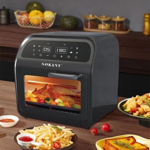 Сенсорна мультифритюрниця 1700W, 16L, SK-ZG-8032 Сенсорна мультифритюрниця 1700W, 16L, SK-ZG-8032