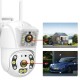 Двойная камера видеонаблюдения WiFi V380