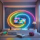 Неонова LED-стрічка від USB, 5м, RGB, SFK-30