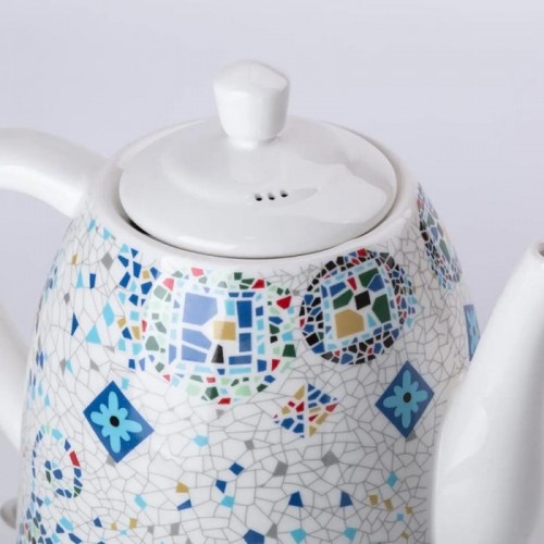 Керамический электрочайник от сети, 1,4л, 1000Вт, DOMOTEC MS-7837