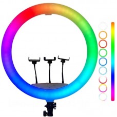 Кольцевая RGB LED лампа 56см, LJJ56