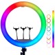 Кільцева RGB LED лампа 56см, LJJ56