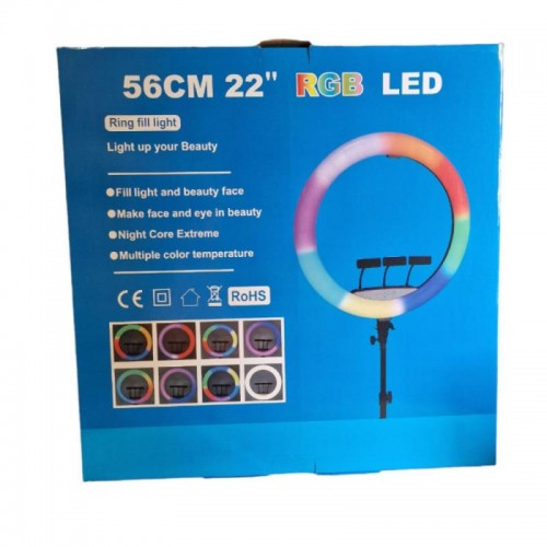 Кільцева RGB LED лампа 56см, LJJ56 Кільцева RGB LED лампа 56см, LJJ56