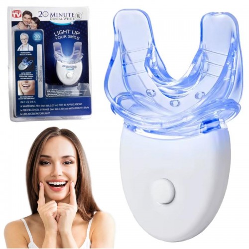 Система відбілювання зубів на батарейках, Dental White