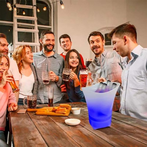 Ведро для льда, светящееся, с Bluetooth и подсветкой Bucket Light 20 Ведро для льда, светящееся, с Bluetooth и подсветкой Bucket Light 20