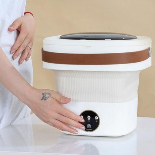 Мини-стиральная машина с центрифугой 6л, 29,5 x 29,5 x 29 см, TS-8806