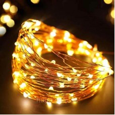 Гірлянда Роса 20м 200 LED теплий білий від мережі AD-50537