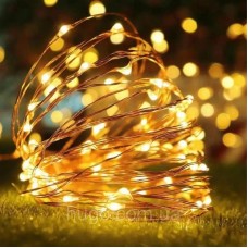Гірлянда Роса 20м 200 LED теплий білий від мережі AD-50537
