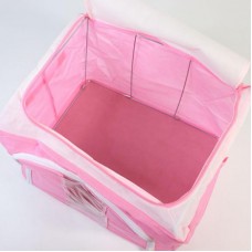 Чохол для постільної білизни (50x40x31 см) NON-WOVEN BOX, Рожевий