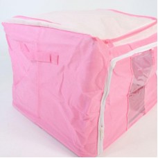 Чохол для постільної білизни (50x40x31 см) NON-WOVEN BOX, Рожевий