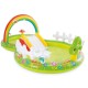 Детский надувной бассейн 290×180×104см Intex Rainbow Ring Play Center