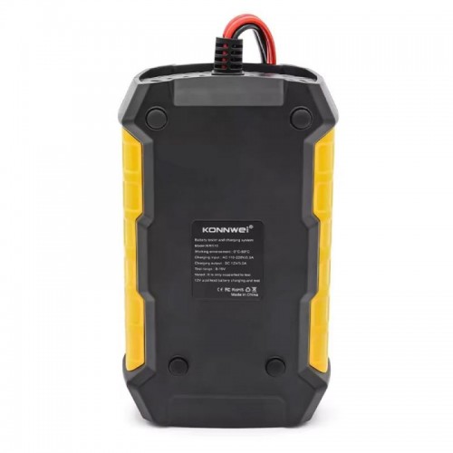 Автомобільний зарядний пристрій + акумуляторний тестер, 12V, KW510