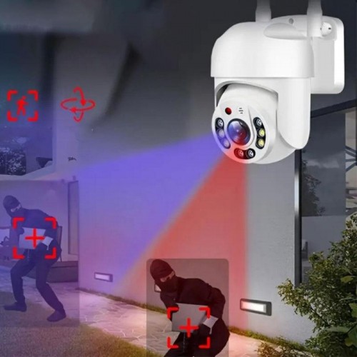 Уличная Wifi камера видеонаблюдения 4Мп, Full HD, V3 Уличная Wifi камера видеонаблюдения 4Мп, Full HD, V3